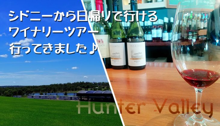 【ハンターバレーワインテイスティングツアー】ジャックさん日本語ツアーに参加してきました！