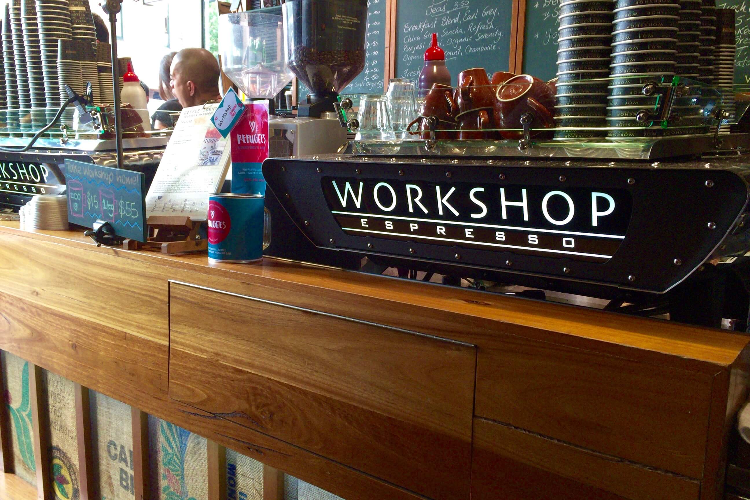 シドニー指折りの有名カフェ、WORK SHOP ESPRESSOへ行ってきました！