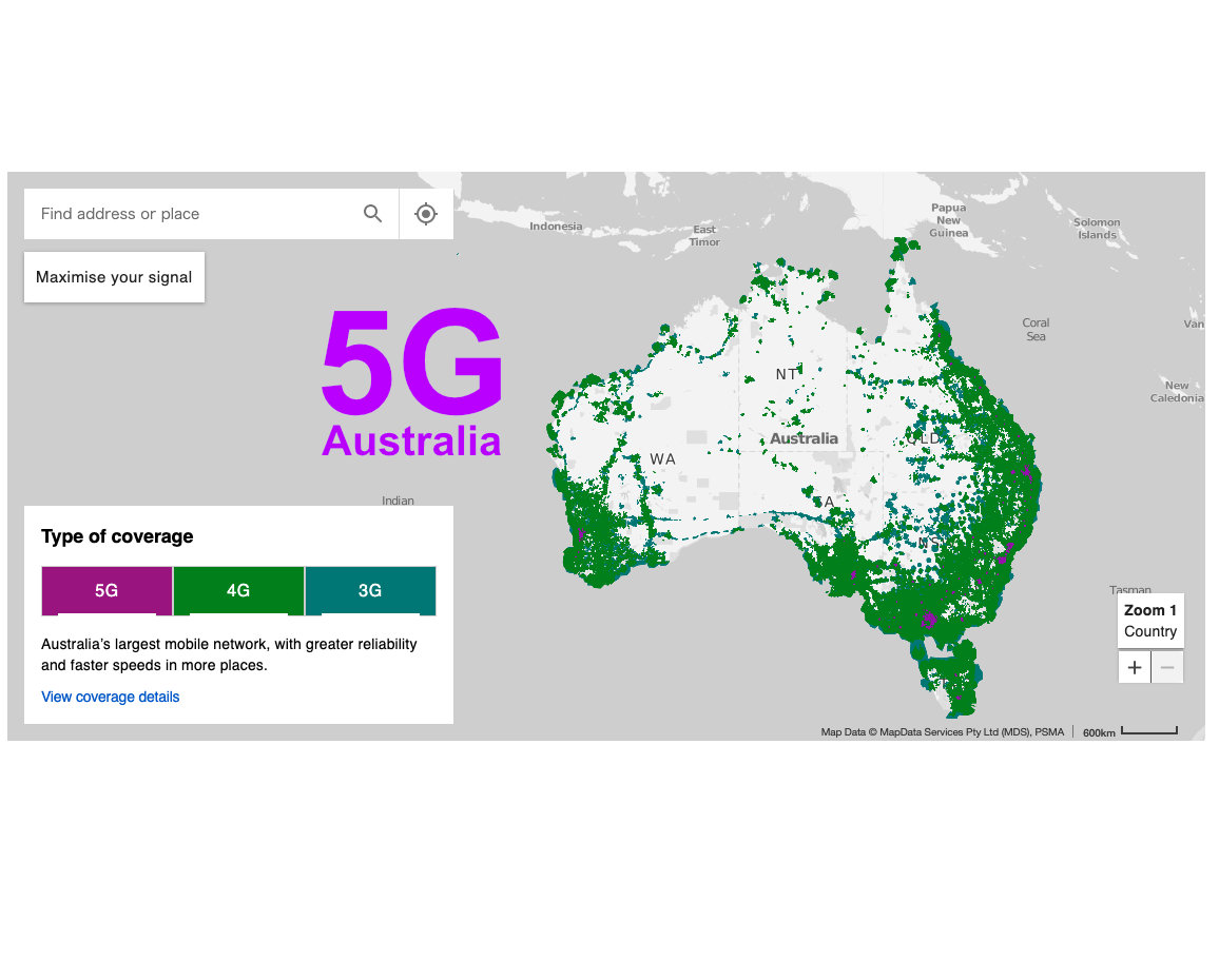 オーストラリアの5G事情　スピードはどれくらい？電波状況は？