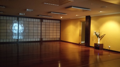 ホットヨガ　ジム内